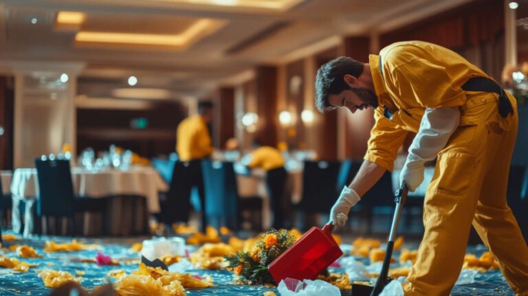 professional-cleaner-meticulously-tidies-banquet-hall-covered-colorful-flower-petals-setting-is-elegant-chaotic-effective-cleaning-is-key-generative-ai (1)