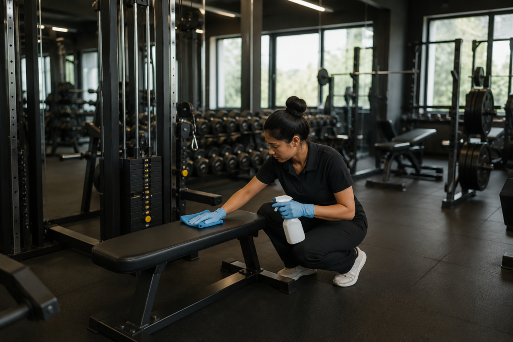 Gym deep cleaning services in Thane