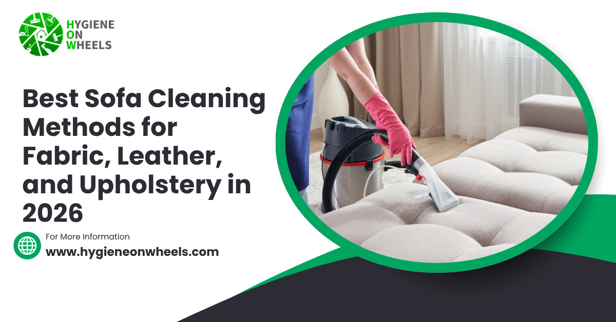 Best Sofa Cleaning Methods for Fabric, Leather, and Upholstery in 2026